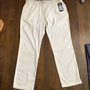 Brand new white under amour golf pants